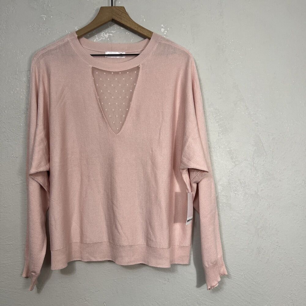 Society 212 Pink Sweater Women’s Plus Size 1X